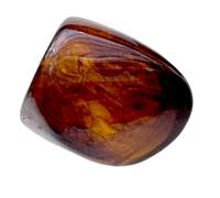 YAOGUI Vintage Geometric Resin Rings Lightweight Design Amber Tone Jewelry Gift Comfort Fit Retro Resin Accessory For Women Men Vintage Acrylic Geometric