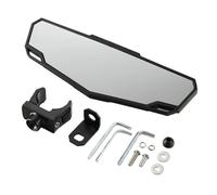 YAOGUI Wide Angles UTV Center Reflector With Clamp 360 Degree Rotation Adjustment Fit For Enhanced Trail Visibility Adjustable Clamp Rear View