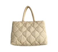 YAOGUI Women Armpit Bag Quilted Handbag Large Capacity Shoulder Bag Top Handle Shopping Commuting For Daily Women Puffer Large Capacity Handbag Quilted Armpit Simple Shoulder