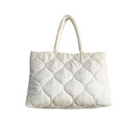 YAOGUI Women Armpit Bag Quilted Handbag Large Capacity Shoulder Bag Top Handle Shopping Commuting For Daily Women Puffer Large Capacity Handbag Quilted Armpit Simple Shoulder