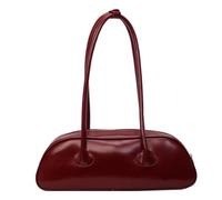YAOGUI Women Bag Fashionable Armpit Bag PU Leather Shoulder Girls Aesthetic Handbag French Shopping Dating Pu Leather Handbag For Women French Armpit Simple Clutch Shoulder