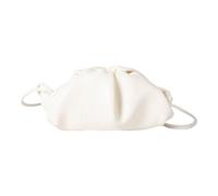 YAOGUI Women Clutches Purses Cloud Handbag PU Leather Shoulder Bag With Closure Casual Ruched Shoulder Bag With Straps Ruched Clutch