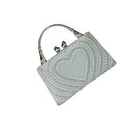 YAOGUI Women Evening Bag Glittering Crossbody Bag With Chain Elegant Handbag Purse Rhinestones Shoulder For Wedding Women Evening Elegant Handbag Crossbody Rhinestones Shoulder