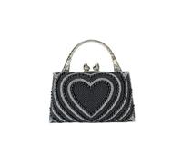YAOGUI Women Evening Bag Glittering Crossbody Bag With Chain Elegant Handbag Purse Rhinestones Shoulder For Wedding Women Evening Elegant Handbag Crossbody Rhinestones Shoulder