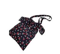YAOGUI Women Shoulder Bag Ruffled Waved Point Armpit Bag Reusable Handbag School Large Capacity Shopping For Daily Ruffled Waved Point Handbag Women Armpit Large Capacity Shoulder