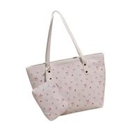 YAOGUI Women Shoulder Bag Stylish Armpit Lovely Bows Handbag PU Leather Underarm Large Capacity Shopping For Daily Pu Leather Armpit For Women Large Capacity Shoulder Handbag Shopping