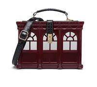 YAOGUI Women Vintage Acrylic House Shaped Clutch Box Shoulder Bag Elegant Evening Crossbody Handbag Top Handle Purse House Handbag