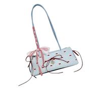 YAOGUI Women's Shoulder Bag Stylish Ladies Armpit Bag Bows Decors Handbag For Travel And Casual Work Essential Accessory Underarm
