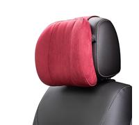 yaohaishao 1 Piece Car Headrest for Porsche Panamera 2017-2023, Car Headrest Neck Pillow Supplies Pillow Memory Cotton Car Accessories Headrest Pillow,Weinrot