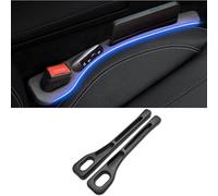 2 PCS Car Seat Gap Filler for Dacia Duster III 2024, Car Gap Filler Car Seat Side Gap Filler Seat Gap Filler Car Seat Gap Filler Organiser,Bl-ack