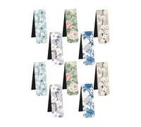 YAOHY 10pcs Colorful Magnetic Bookmarks for Reading, School Teacher & Students Page Markers, Book Lovers Magnet Bookmark Clips Decoration