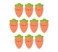 YAOHY 10pcs Magnetic Bookmarks, Mini Carrot Page Markers, Magnet Bookmark Clips for Students Reading, Office Books Decoration(Melancholy*10)