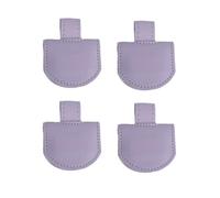 YAOHY Creative Leather Magnetic Bookmarks for Men Gripping Bygone Mark Bookmark with Pen Holder for Reading Multi Functional Personalized Bookmark Clips(Purple)