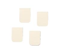 YAOHY Leather Magnetic Bookmarks for Students Reading, Multi-Purpose Page Markers, Colorful Magnet Bookmark Clips for Book Lovers, Markers Clip(Beige)