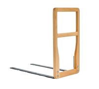 YAOHY Solid Wood Bed Rails For Elderly Adults Safety Non-Installation Bed Assist Rails For Seniors Fall Prevention Adult Bedside Bed Railings Function(Natural wood color)