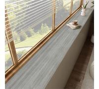 YAOHY Wood Grain Window Sill Mat, Waterproof Window Sill Cover
