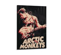 YAOLEXIA Arctic MonkeysPoster Art Figure Decorative Wall Art Metal Poster Classic Vintage Decorative Poster Canvas Print Home Aesthetic Decoration12x18inch(30x45cm) Frame-style-2