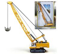 Yaoliucp 1:87 Ho Scale Tower Cable Crane All-Alloy Tower Cable Excavator Simulated Train Railway Model Scene Decoration Trains Accessories Vehicle Toy Models, Scale Tower Cable Crane
