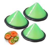 Yaoliucp 3Pcs Cucumber Slicer Stainless Steel Cucumber Peeler Spiral Carrot Peeler and Curler Root Vegetables Fruits Slicer Sharpener Kitchen Gadgets Tool, Vegetable Peeler