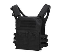 Yaoliucp Army Vest Lightweight Multifunctional Vest for Camping Hiking Outdoors Black