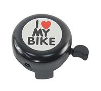 Yaoliucp Bike Bell Children Kid Bicycle Ring I Love My Bike Cute Bicycle Bell Kids Cycling Sound Black, bike bell