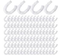 Yaoliucp Disposable Rabbit Cage Liner, 100Pcs Plastic Guinea Pig Cage Liners Bag Elastic Small Animal Toilet Film, Clear Crate Tray Covers for Bunnies Ferret Hamster