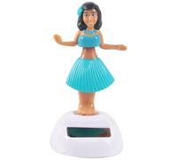 Yaoliucp Girl Dashboard Doll, 3.9 Inch Solar Hula Dancer Dashboard Bobble, Heat/Fade-Resistant Hawaiian Dashboard Bobbleheads for Car Office Home, GIRL Dashboard Bobble