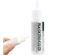 Yaoliucp Masking Fluid for Watercolor Painting 18ml Mini Pen Liquid Masking for Painting Easy Use Quick-Drying Watercolor Masking Fluid for Art Projects, Masking Fluid for Watercolor Painting