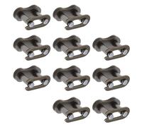 Yaoliucp Motorcycle Chain Link 25H Steel Chain Joint Link Replacement Chain Connecting Links 10PCS, motorcycle chain links