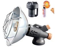 Yaoliucp Portable Gas Heater with Control Valve - Adjustable Propane Tent Heater for Camping, Hiking, Fishing, Grey