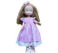 Yaoliucp Rag Dolls for Girls - 11 Inch Soft Plush Snuggle Baby Doll for Toddlers Stuffed Toys