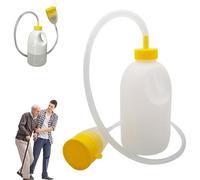 Yaoliucp Urinals for Men Spill Proof Nighttime 1700ml Portable Urinal for Men with Handle Easy to Clean Odor-Blocking Urine Bottle for Home and Hospital, Urinals for Men Spill Proof Nighttime