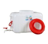 Yaoliucp Water Container with Spigot 25L HDPE Water Tank with Handle & Swivel Cap for Camping, Gardening, Household, Automobile, Storage Tank for Camping