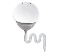 Yaoliucp Waterless Urinal with Hose, Wall Mounted Plastic Urinals, Spatter-Proof Urine Diverter with Deeps Groove, Urinal for Toddlers Boys, Men, Bathroom, Waterless Urinal