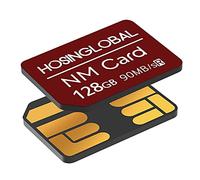 YAOMAISI NM MEMORY Card 128GB And 90MB/S Nano Memory Card Nano Card Only Suitable for Huawei P30/P40/P50/P60 Series/Mate20 Series/Mate30 Series/Mate40/Mate40pro Nano 128GB Card (Red)