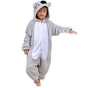YAOMEI Kids Onesies Kigurumi Pyjamas, 2023 Girls Boys Flannel Unisex Animal Sleepsuit Nightwear 3D Cartoon Hoodie, Halloween Costume Clothing, Christmas, Cosplay & Party