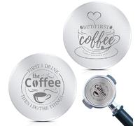 Yaomiao 2 Pcs Puck Screen Espresso Puck Screen 316 Stainless Steel Coffee Filter Reusable Espresso Filters for 54mm Portafilter Ultra Thin Light (53.3 x 0.2 x 0.2 mm)