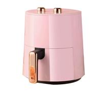 YAONJS Household Air Fryer Oven Large Capacity Intelligent Oil-free Compact Multi-function Automatic Cooking Machine(Pink)