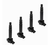 YAOPEI 4PCS Ignition Coil for Toyota Aygo Auris Avensis Celica Corolla Yaris Citroen C1 Peugeot 107 Chevrolet Prizm Pontiac Vibe Daihatsu Cuore Sirion Subaru Justy 9008019015 9091902239