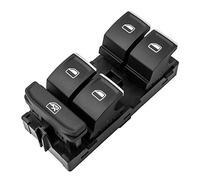 YAOPEI Electric Window Switch Golf MK 7 SEAT Leon Power Master Window Control Button for VW Passat B7 Tiguan Touran Arteon Plating Black 5G0959857 5GG959857A 5G0959857D