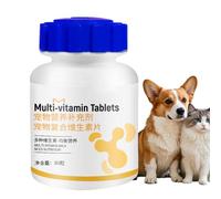 YAOPIU Chewable Tablets for Dogs | 180-Count Dog Overall Health Supplement Tablets,Pet Nutrition Supplies to Support Kitten Puppy Coat Skin Health