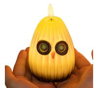 YAOPIU Flameless Candles - Owl Shape Fake Candle,Table Night Lights for Reading Corner Home Kitchen Bedroom Wedding Party Hotel Restaurant Garden Outdoor