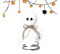 YAOPIU Halloween Christmas Tree Topper | Spooky Ghost Christmas Tree Decorations - Cute Decor Horror Ornaments for Display Party Living Room Bedroom Holiday Desk Outdoor Porch Lawn