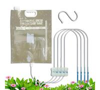 YAOPIU Outdoor Automatic Watering System,Irrigation Bags | Large Capacity Irrigation Equipment for Apartment Garden Flowers Backyard Gardeners