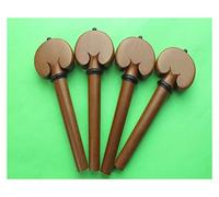 yaoqijie 1 Set (4 Pcs) Jujube Wood Cello Tuning Pegs 4/4 Full Size, Cello Accessories lasting
