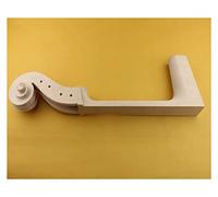 yaoqijie 1pcs Hand Carved Student Maple White Cello Neck 4/4 Size, Cello Parts lasting