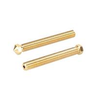 yaoqijie 1pcs Super Volcano Nozzle Large Flow Brass Extended Nozzle, 0.4~1.2mm 3D printer parts lasting(0.4mm 1.75mm)