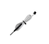 yaoqijie 3D Printer Parts 1M/1.2M/1.9M/2M HT-NTC100K Thermistor Temperature Sensor Temperature Filament 350 Degrees NTC100K lasting(10Pcs,28AWG XH2.54-2P 1M W)