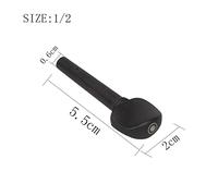 yaoqijie 4/4 3/4 1/2 1/4 1/8 Violin 4 Pcs With Fish Eye String Shaft Ebony String Fitting lasting (Color : 1 2)