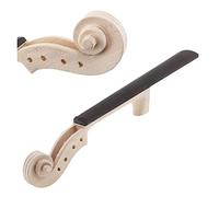 yaoqijie 4/4 Size Universal High Quality Maple Violin Neck Ebony Fingerboard Violin DIY Kit Accessories With Hand Carved Scroll lasting